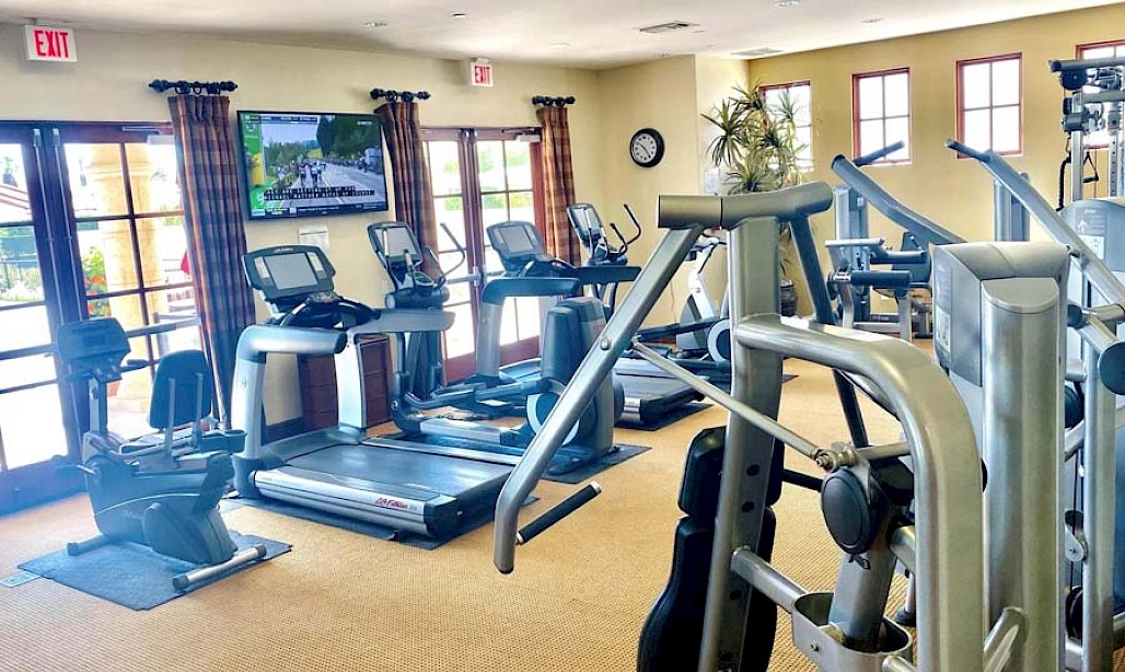 PGA West workout room